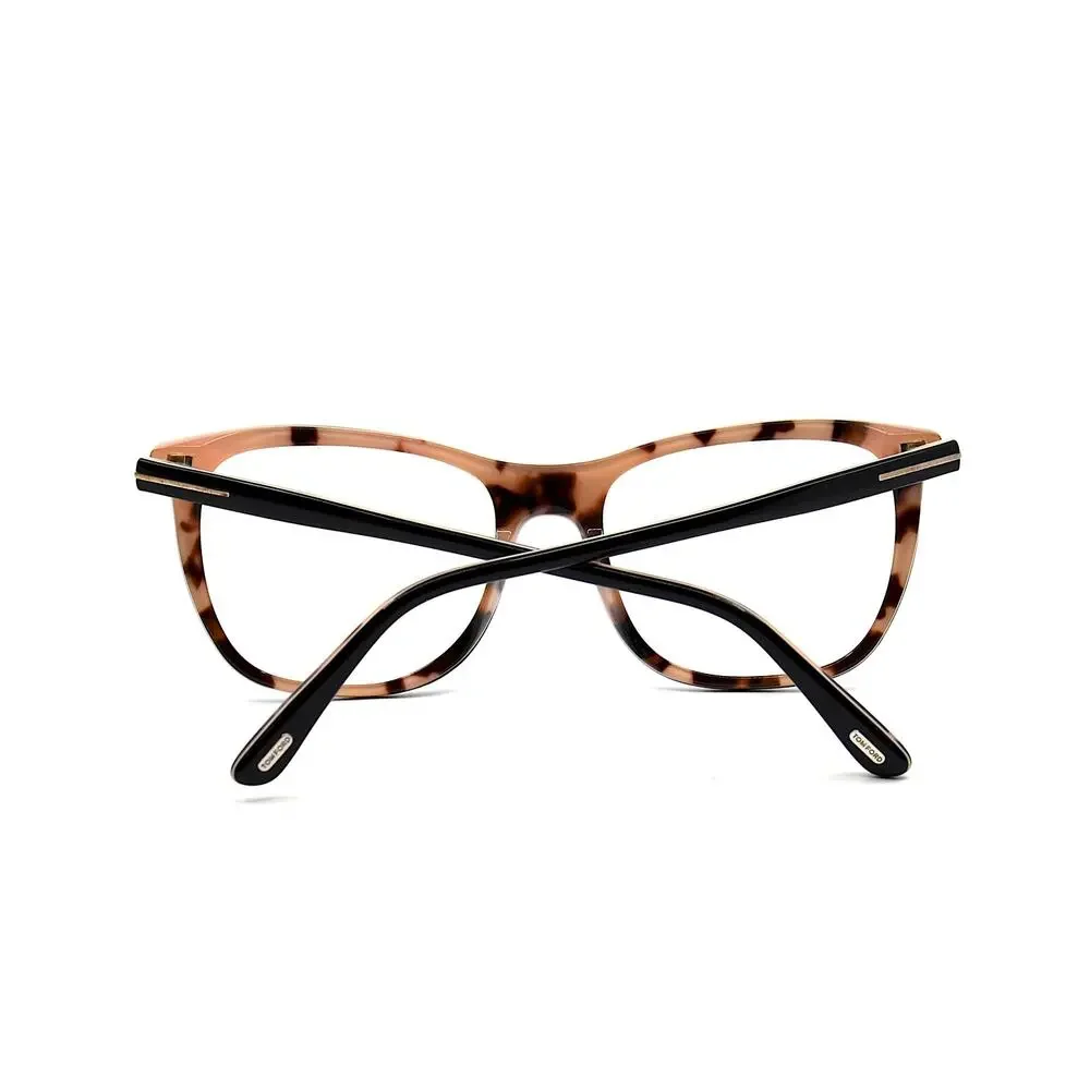 NEW TOM FORD TF5672-B 005 BLACK/HAVANA BLUE BLOCK LENS AUTHENTIC EYEGLAS…